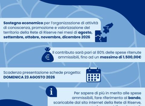 Bando Tessere la Rete 2026 - sessione autunno/inverno