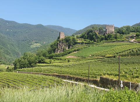 Il Castello di Segonzano e il canyon del Prà
